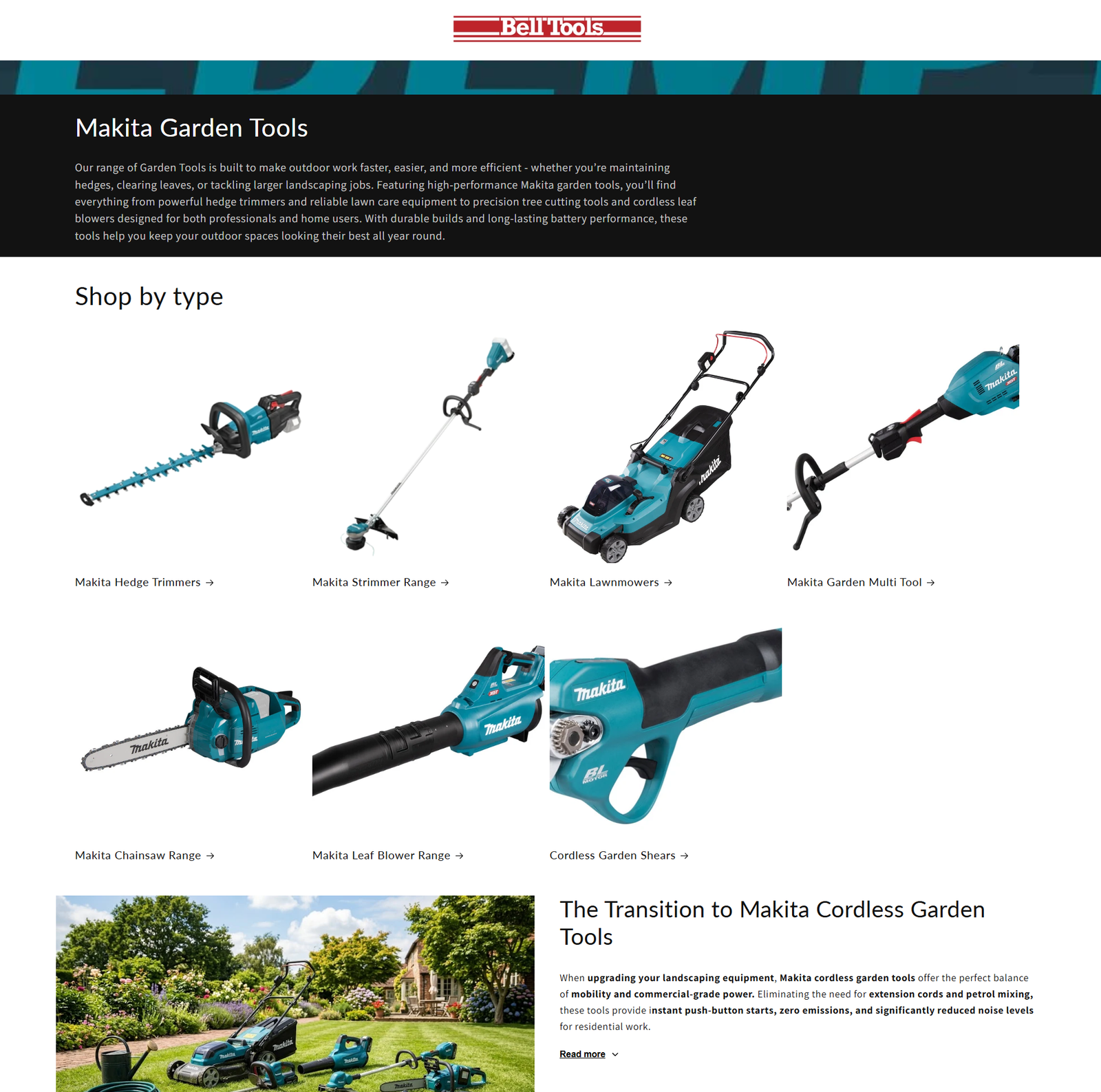 makita garden tools